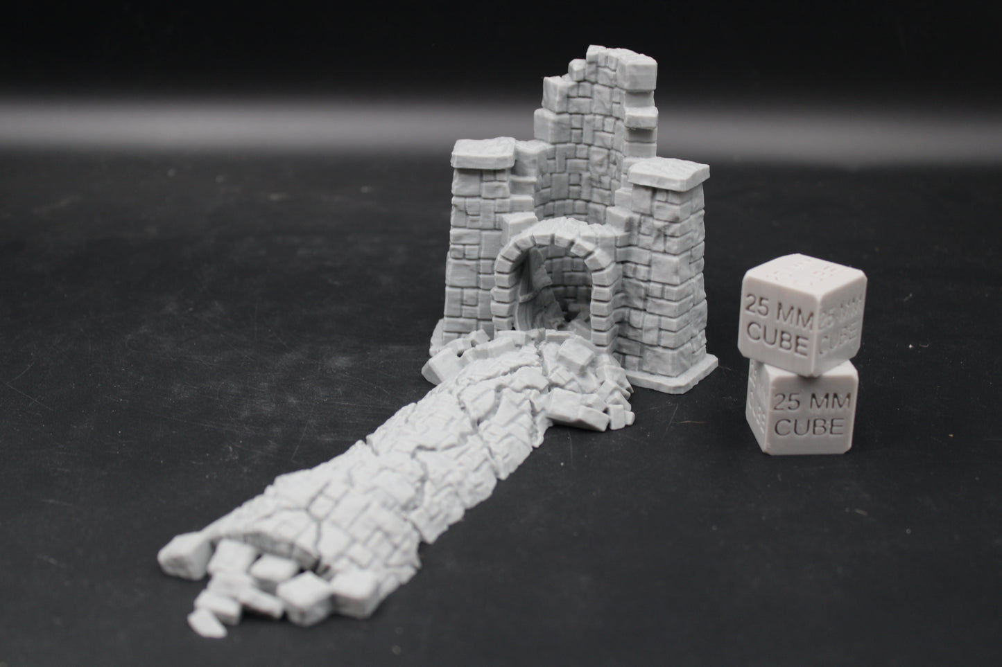 Scout Lookout Signal Tower Ruins 28mm skirmish rpg wargame terrain tabletop