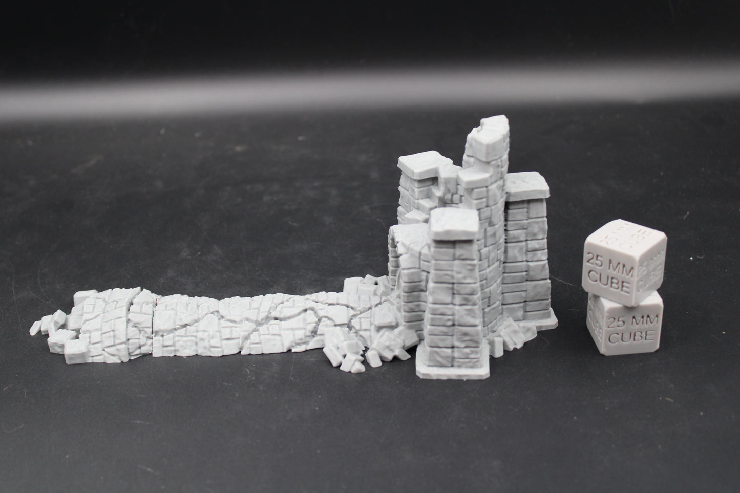 Scout Lookout Signal Tower Ruins 28mm skirmish rpg wargame terrain tabletop