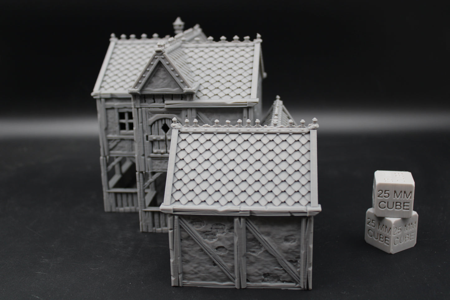 Tabletop Terrain Plaster Cob House 8of19 Town City Dnd RPG wargame skirmish 28-32mm