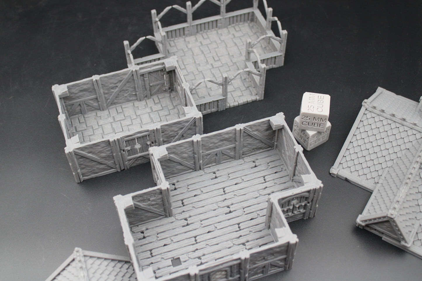 Tabletop Terrain Plaster Cob House 8of19 Town City Dnd RPG wargame skirmish 28-32mm