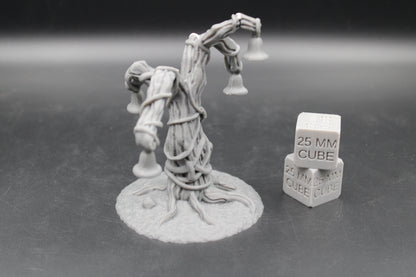 Tabletop Terrain Sacred Cursed Bell Tree Dnd RPG Wargame Skirmish 28-32mm