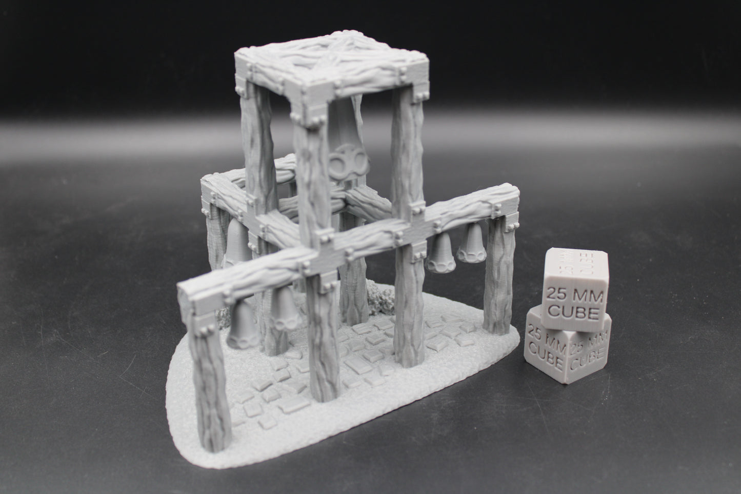 Tabletop Terrain Sacred Cursed Bell Tower Dnd RPG Wargame Skirmish 28-32mm