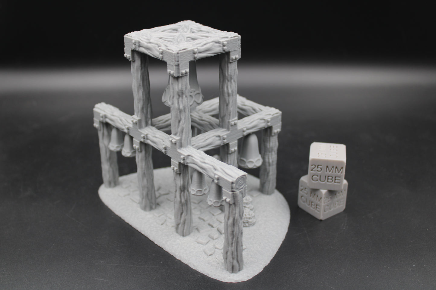 Tabletop Terrain Sacred Cursed Bell Tower Dnd RPG Wargame Skirmish 28-32mm