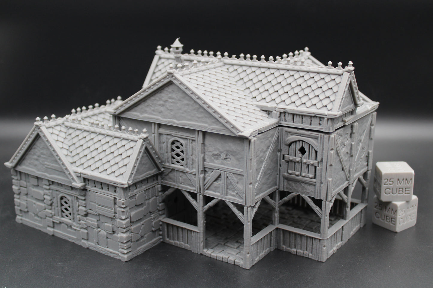 Tabletop Terrain Stone House 8of19 Town City Dnd RPG wargame skirmish 28-32mm