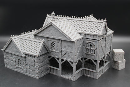 Tabletop Terrain Stone House 8of19 Town City Dnd RPG wargame skirmish 28-32mm
