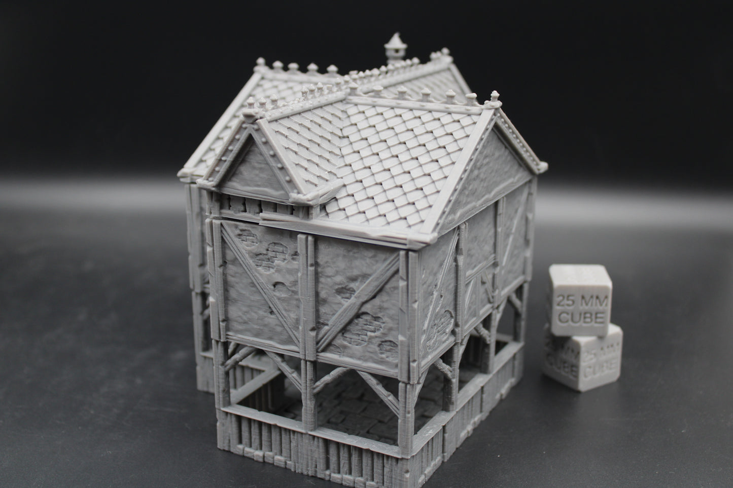 Tabletop Terrain Stone House 8of19 Town City Dnd RPG wargame skirmish 28-32mm