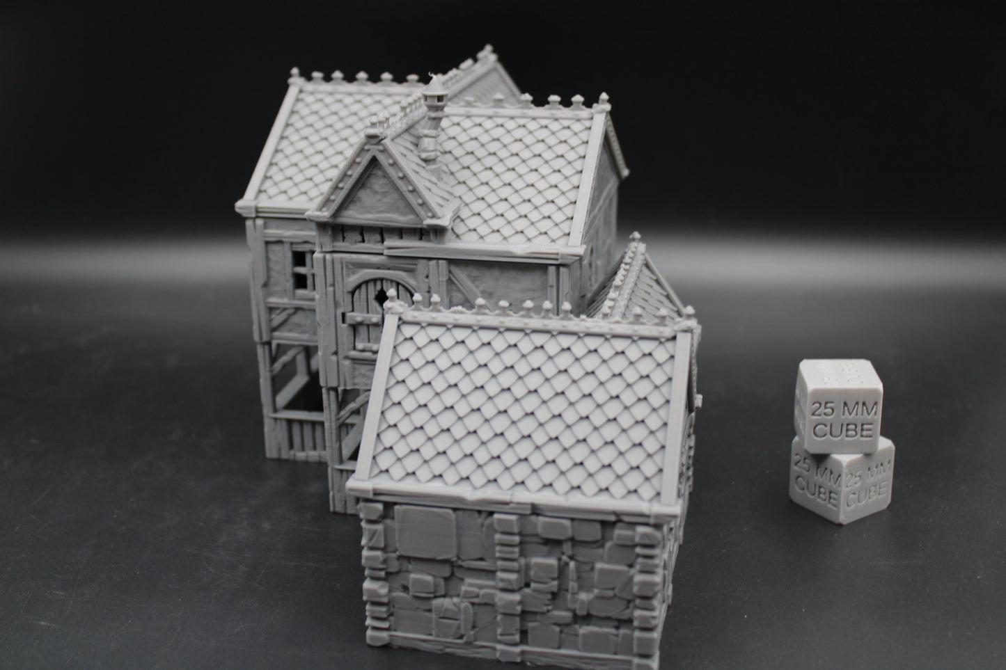 Tabletop Terrain Stone House 8of19 Town City Dnd RPG wargame skirmish 28-32mm