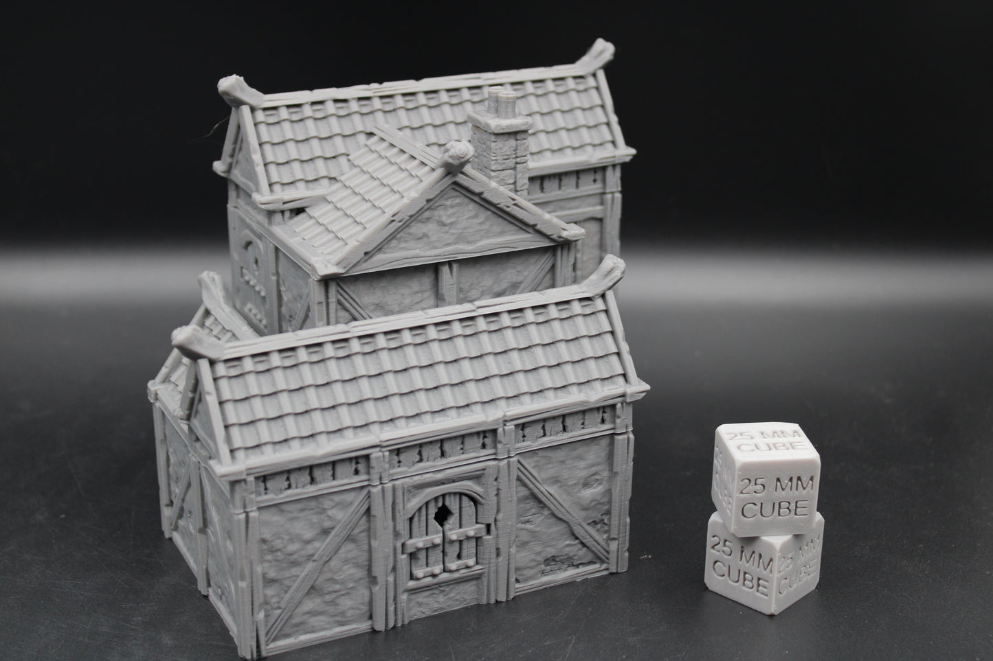 Tabletop Terrain Plaster Cob House 9of19 Town City Dnd RPG wargame skirmish 28-32mm