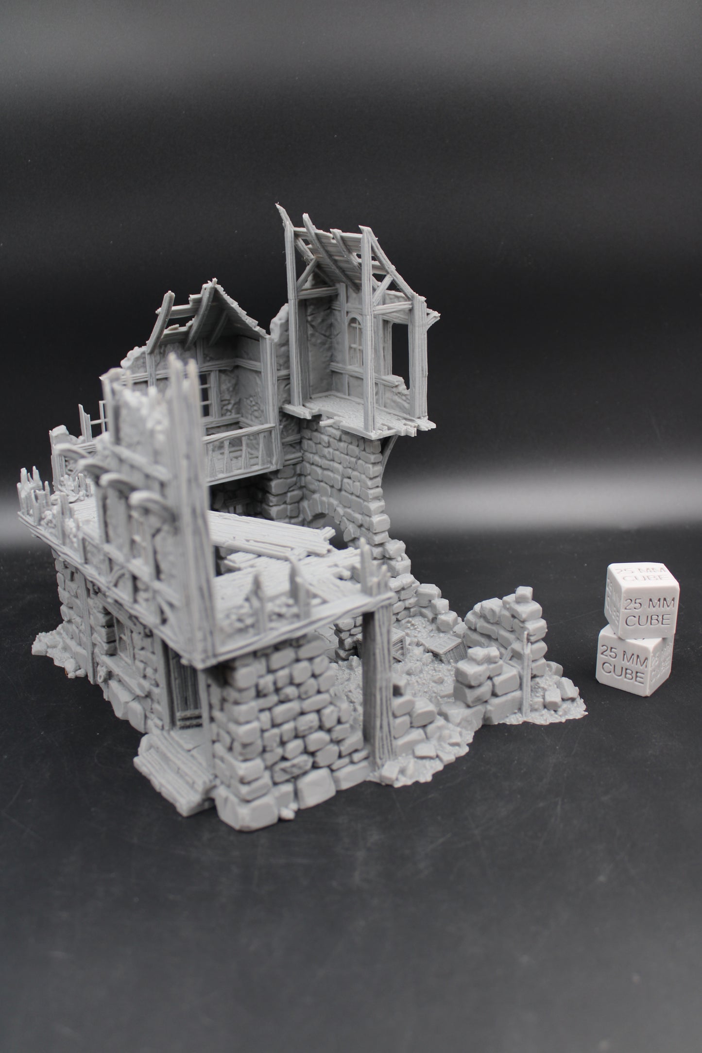 Tabletop Terrain Fantasy Inn Tavern Warehouse Brewery Ruin Dnd RPG Wargame Skirmish