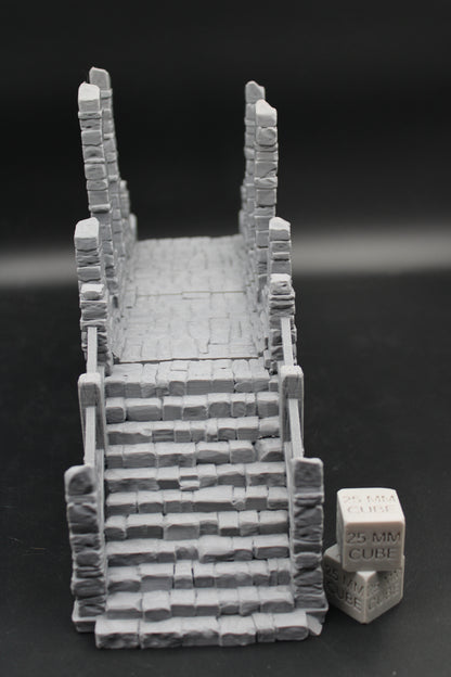 Tabletop Terrain Fantasy Rock Spire Bridge Overpass Dnd RPG Wargame Skirmish 32mm+