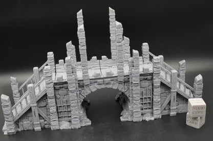 Tabletop Terrain Fantasy Rock Spire Bridge Overpass Dnd RPG Wargame Skirmish 32mm+