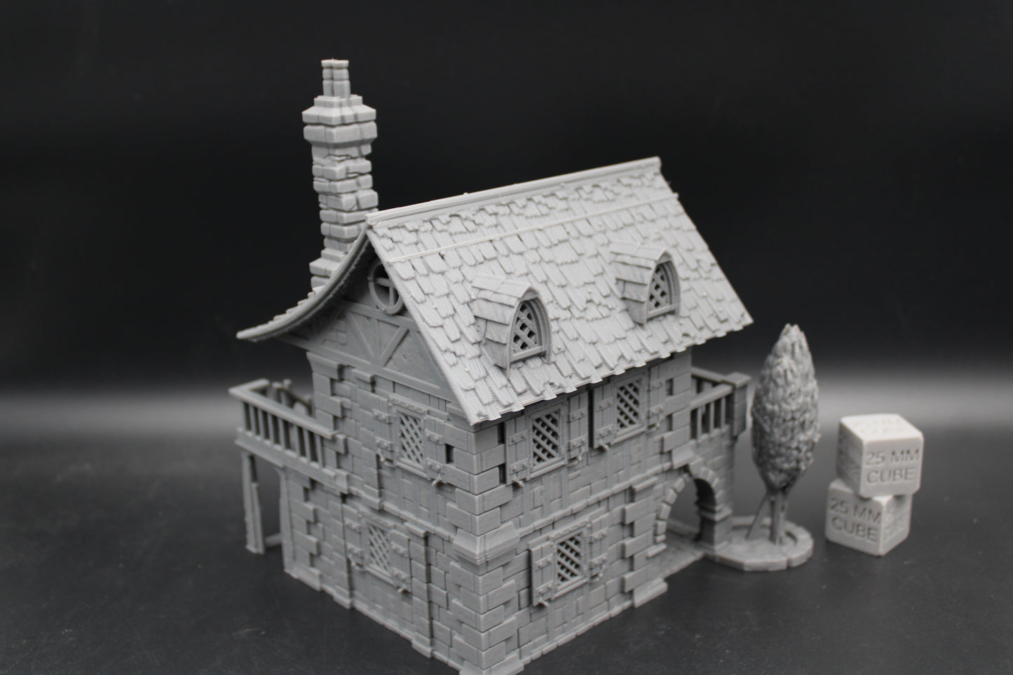 Tabletop Terrain Medieval Fantasy Berry Manor House Dnd RPG Wargame Skirmish 28mm