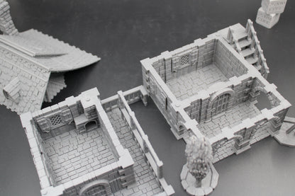 Tabletop Terrain Medieval Fantasy Berry Manor House Dnd RPG Wargame Skirmish 28mm
