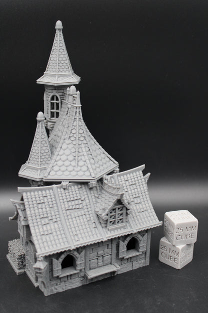 Tabletop Terrain Medieval Fantasy Magic Scroll Book Shop Dnd RPG Wargame Skirmish 28mm