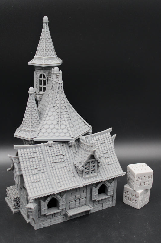 Tabletop Terrain Medieval Fantasy Magic Scroll Book Shop Dnd RPG Wargame Skirmish 28mm