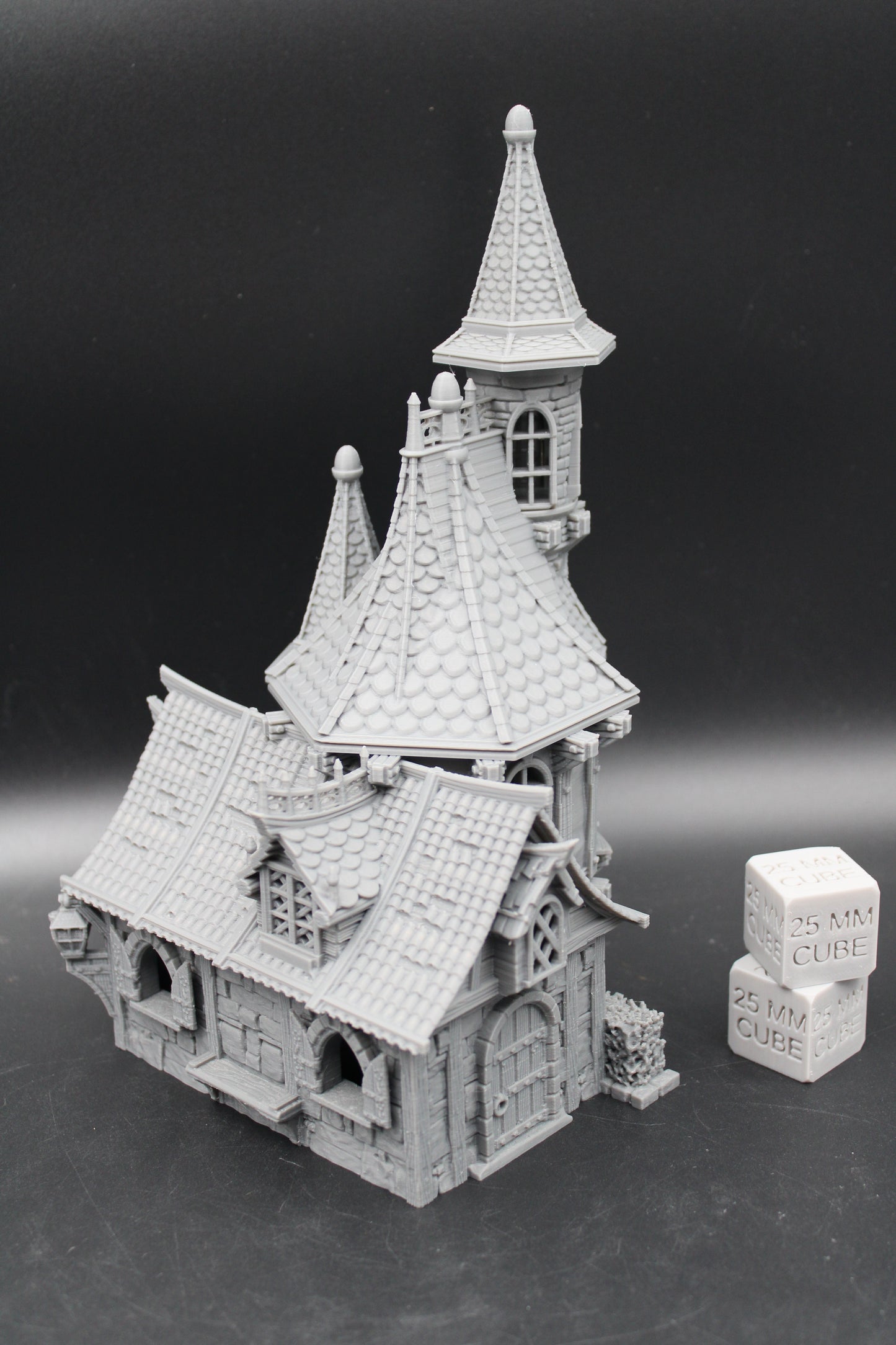 Tabletop Terrain Medieval Fantasy Magic Scroll Book Shop Dnd RPG Wargame Skirmish 28mm