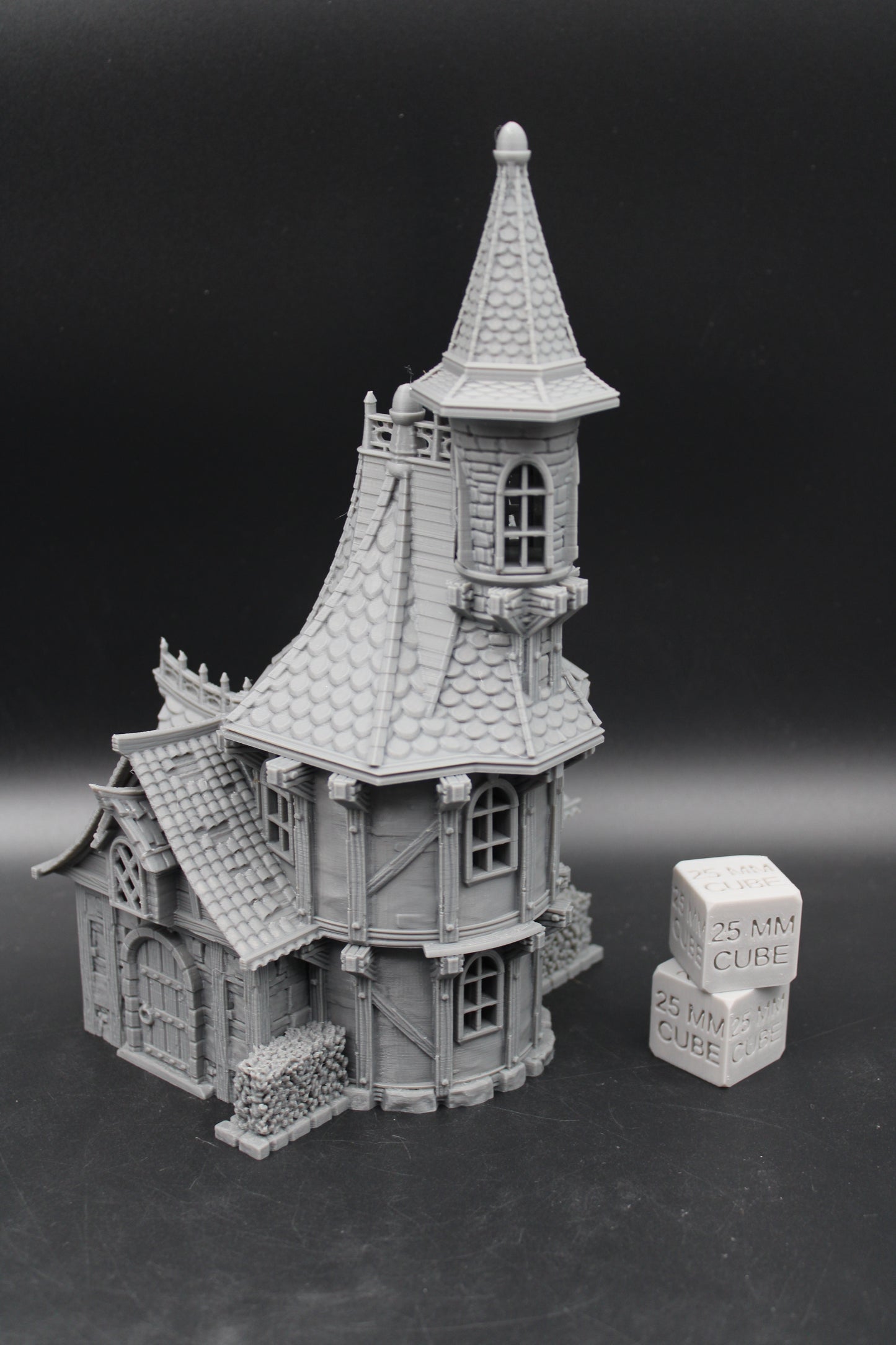 Tabletop Terrain Medieval Fantasy Magic Scroll Book Shop Dnd RPG Wargame Skirmish 28mm