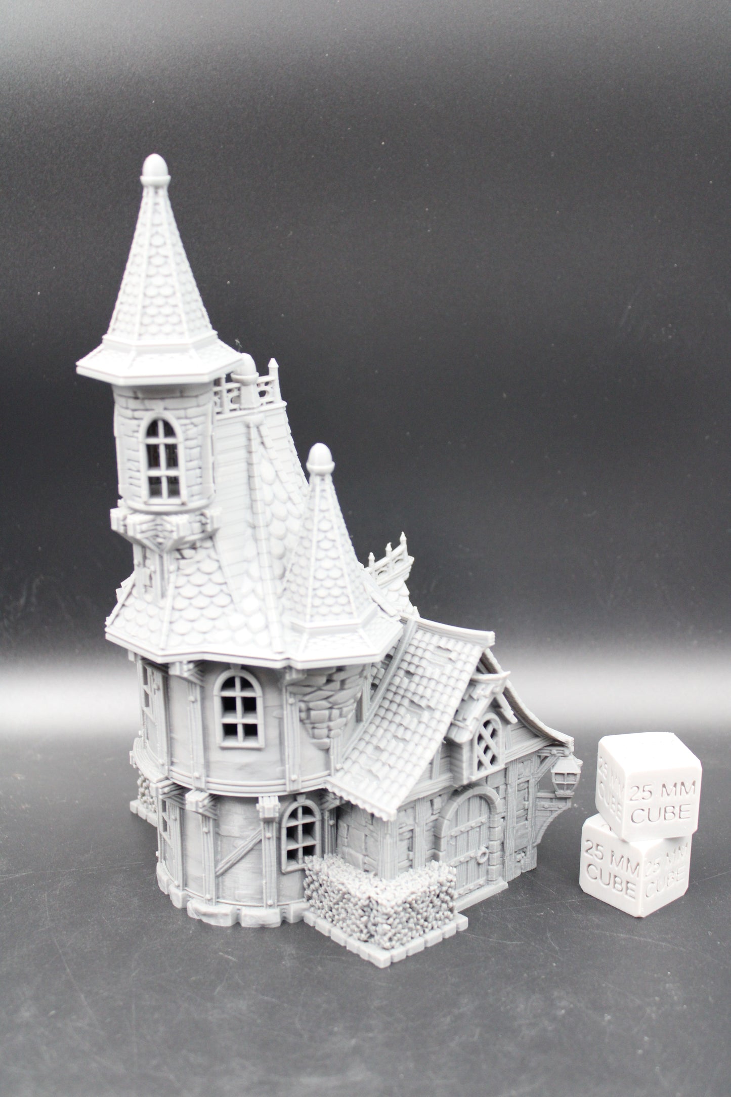 Tabletop Terrain Medieval Fantasy Magic Scroll Book Shop Dnd RPG Wargame Skirmish 28mm