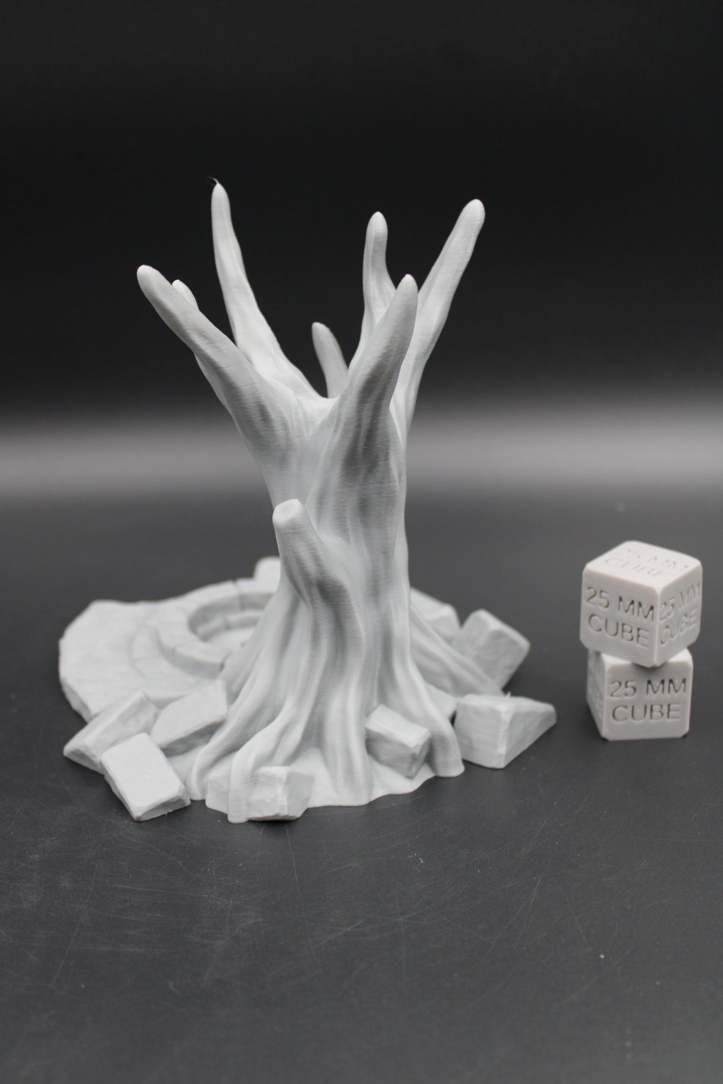 Tabletop Terrain Sacred Cursed Tree Gazing Scrying Pool Shrine Dnd Rpg Wargame Skirmish 28-32mm