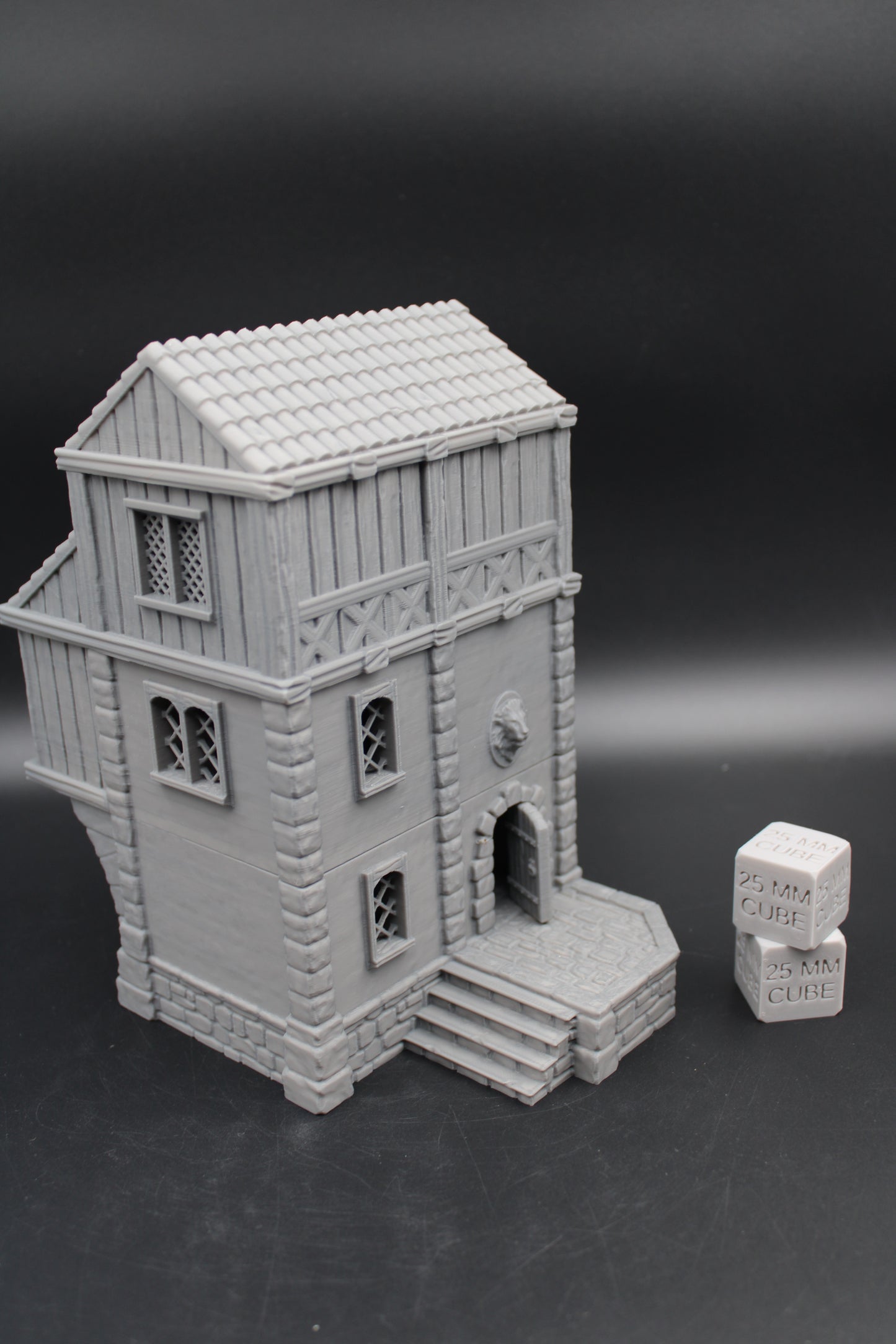 Tabletop Terrain Seaside Cantilever House Dnd Rpg Wargame Skirmish 28-32mm