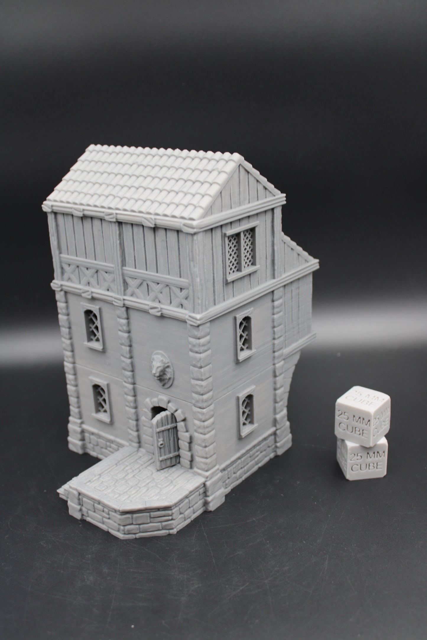 Tabletop Terrain Seaside Cantilever House Dnd Rpg Wargame Skirmish 28-32mm