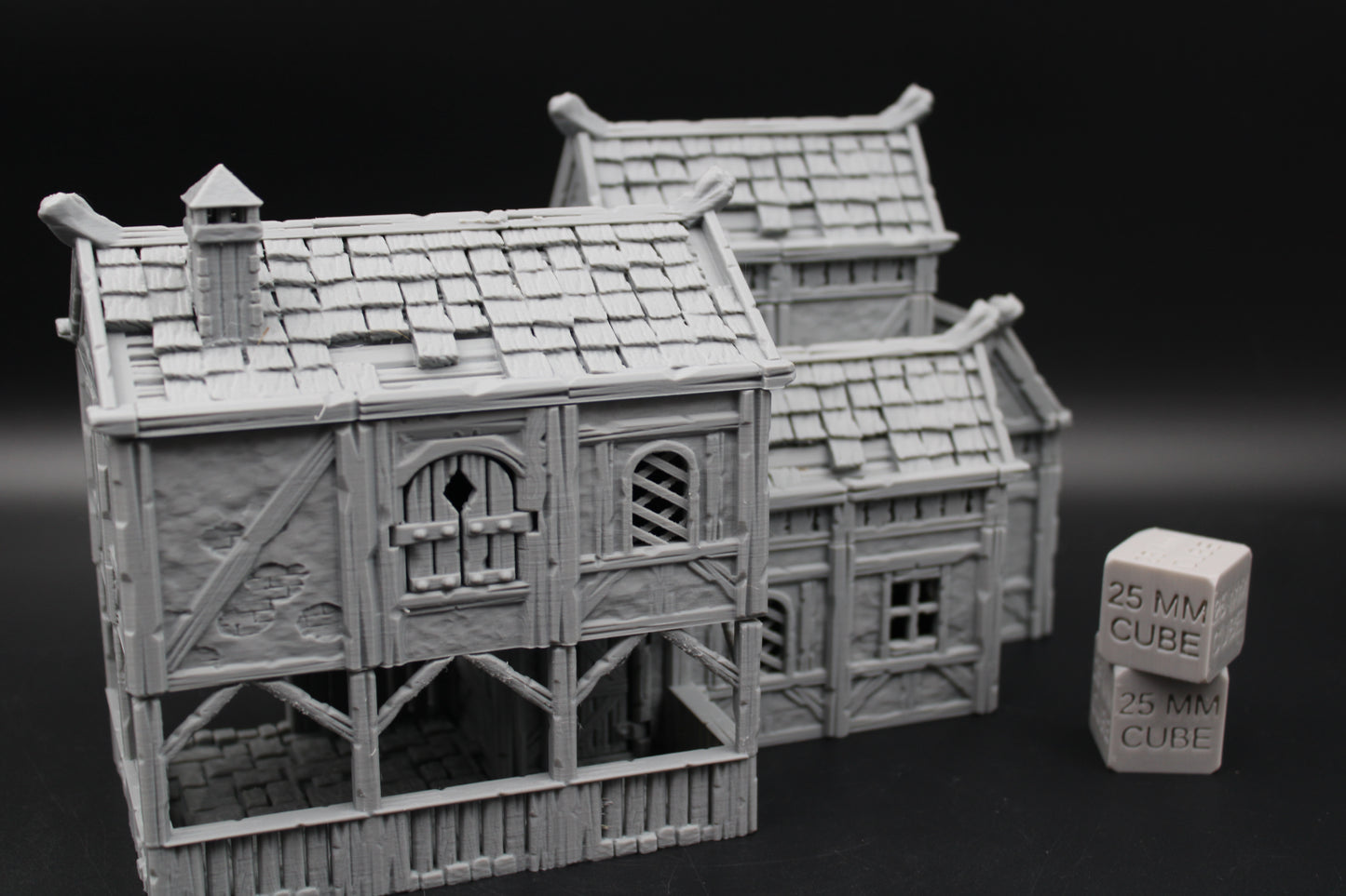 Tabletop Terrain Plaster Cob House 10of19 Town City Dnd RPG wargame skirmish 28-32mm