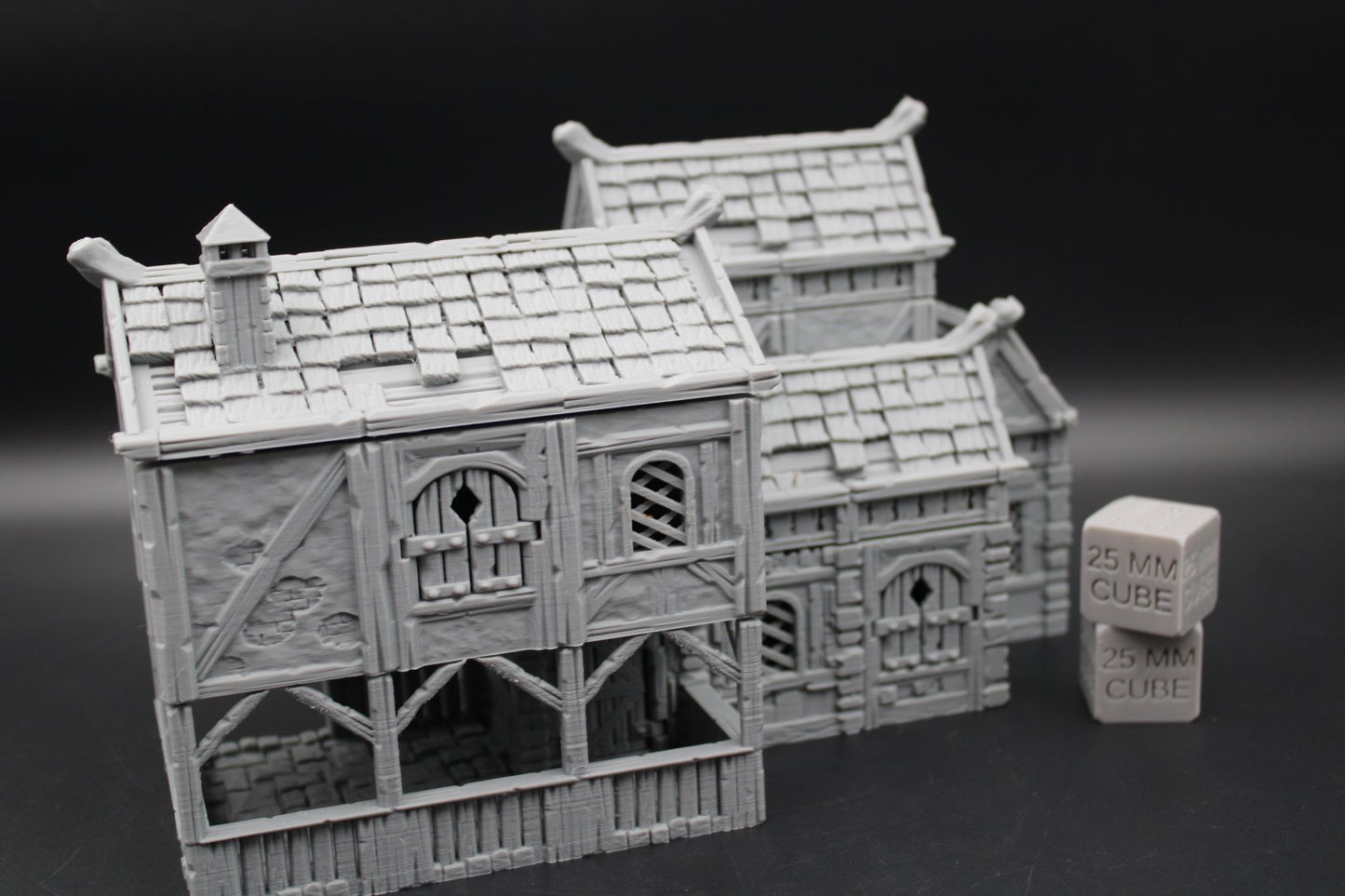 Tabletop Terrain Stone House 10of19 Town City Dnd RPG wargame skirmish 28-32mm