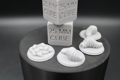 Maggot Grub Worm Carrion Flesh Larva Set of 4 With Eggs 28mm 32mm Miniature Dnd RPG Skirmish