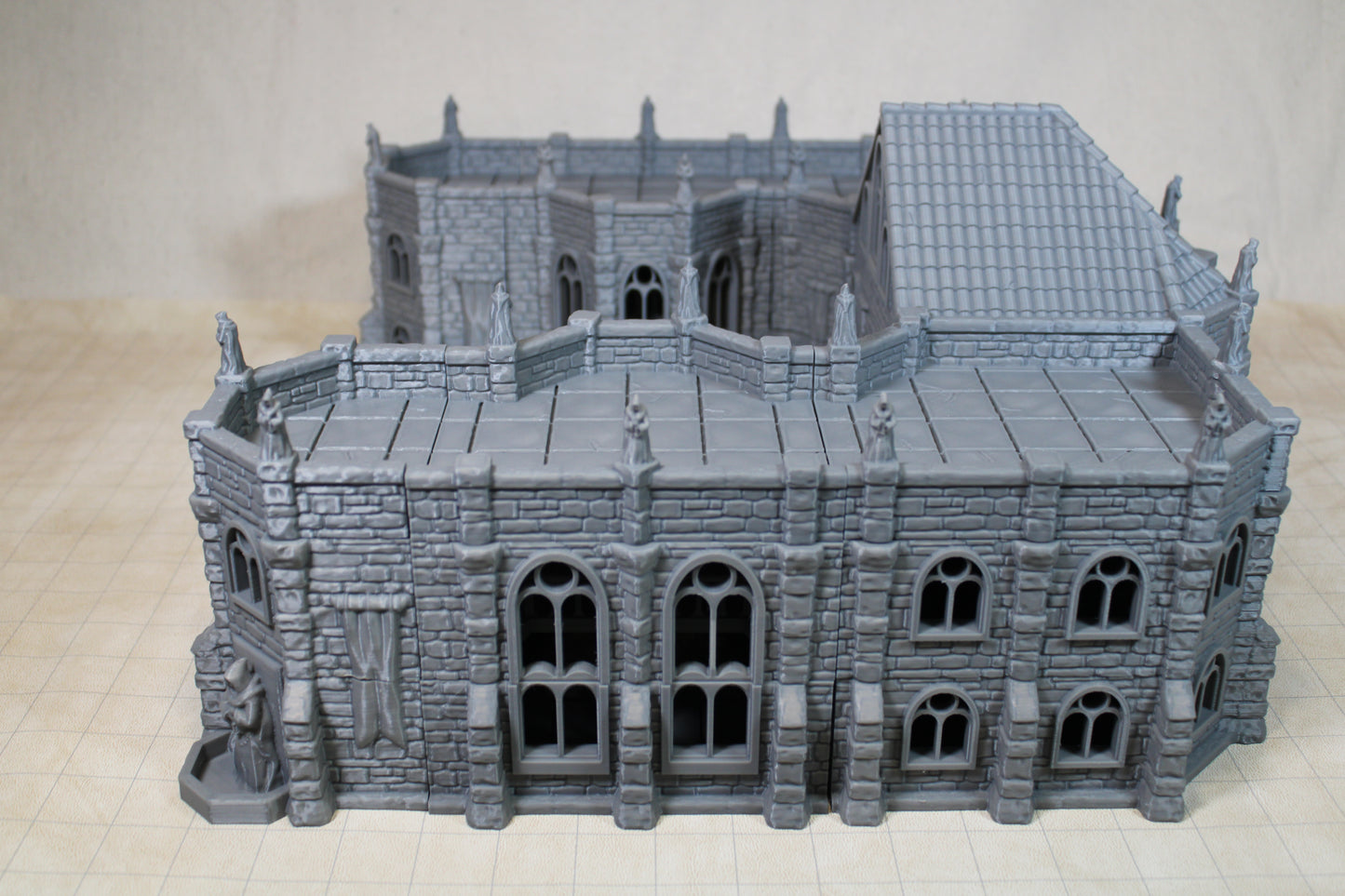 Tabletop Terrain Epic Seaside Arcane University Library Dnd Rpg Wargame Skirmish 28-32mm