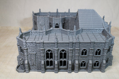 Tabletop Terrain Epic Seaside Arcane University Library Dnd Rpg Wargame Skirmish 28-32mm