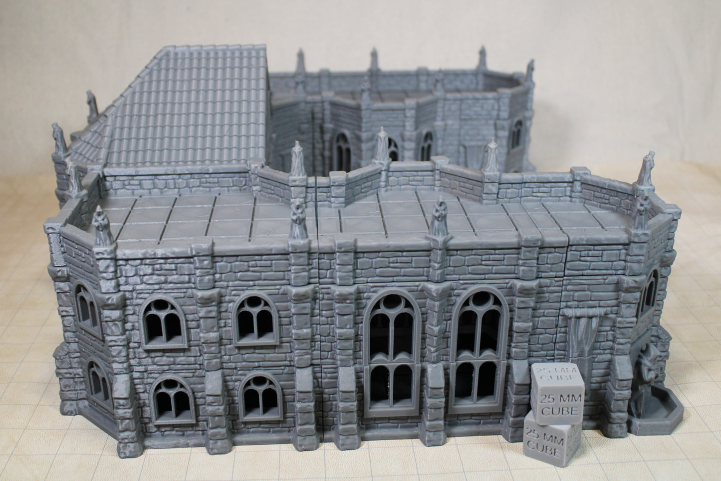 Tabletop Terrain Epic Seaside Arcane University Library Dnd Rpg Wargame Skirmish 28-32mm