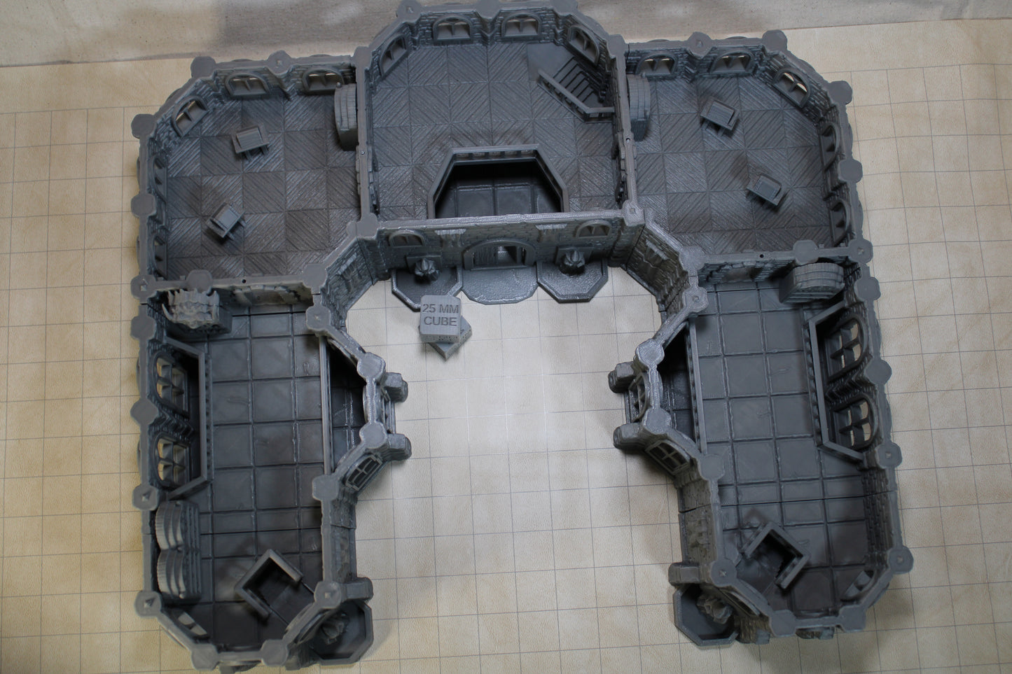 Tabletop Terrain Epic Seaside Arcane University Library Dnd Rpg Wargame Skirmish 28-32mm