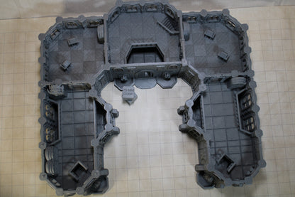 Tabletop Terrain Epic Seaside Arcane University Library Dnd Rpg Wargame Skirmish 28-32mm