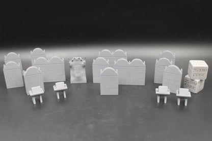 Tabletop Terrain Bookcase Set Arcane University Library Mimic Dnd Rpg Wargame Skirmish 28-32mm