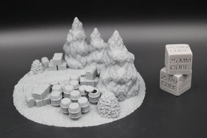Tabletop Terrain Loot Treasure Goods Pile Stash Dnd RPG Wargame Skirmish 28-32mm