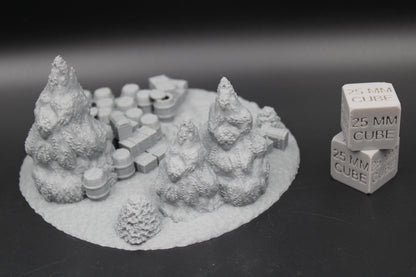 Tabletop Terrain Loot Treasure Goods Pile Stash Dnd RPG Wargame Skirmish 28-32mm