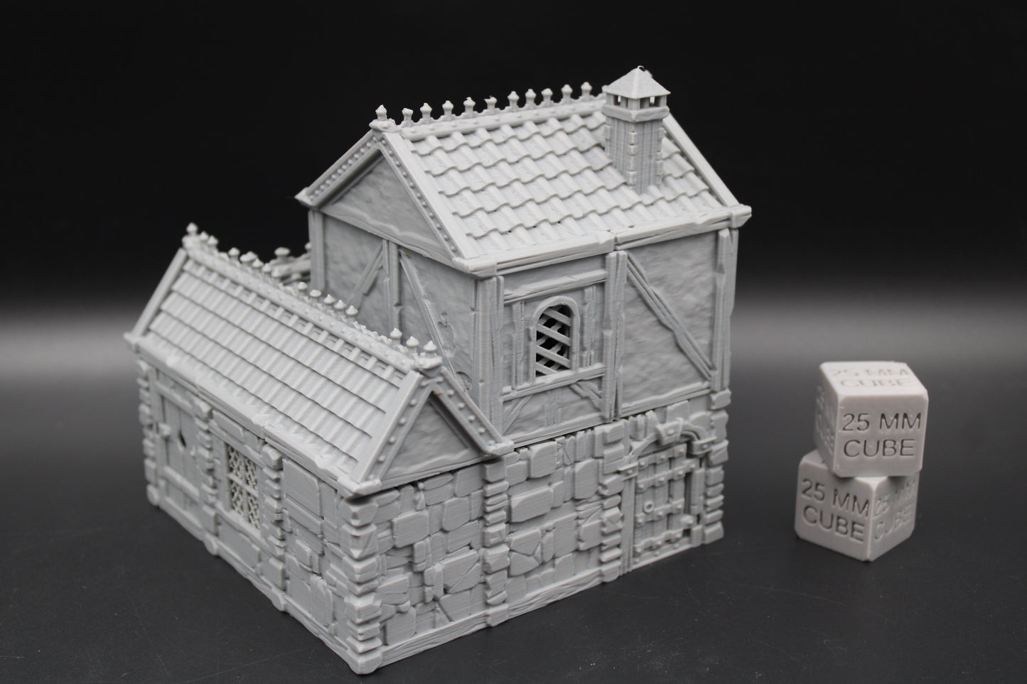 Tabletop Terrain Stone House 12of19 Town City Dnd RPG wargame skirmish 28-32mm