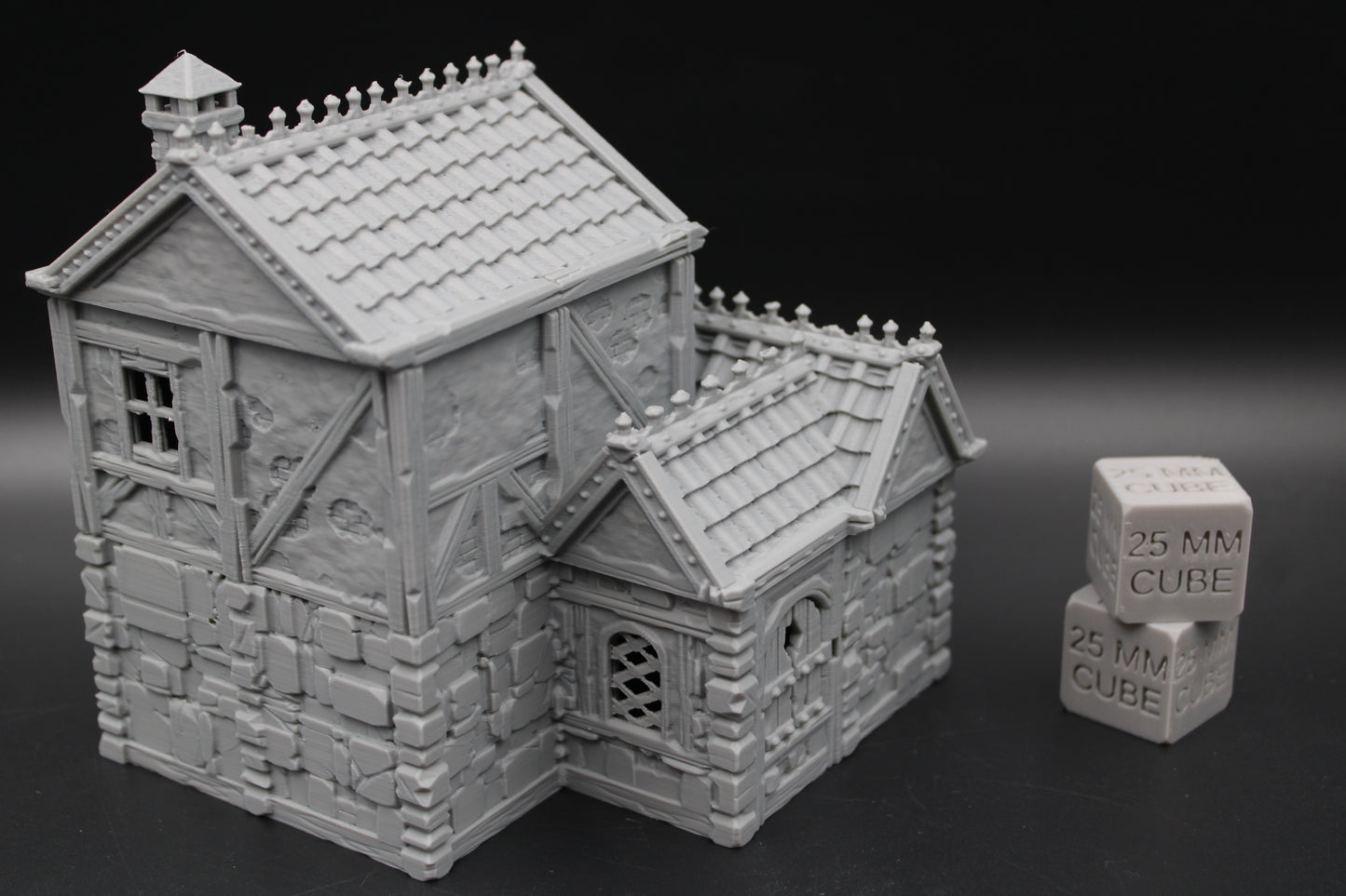 Tabletop Terrain Stone House 12of19 Town City Dnd RPG wargame skirmish 28-32mm