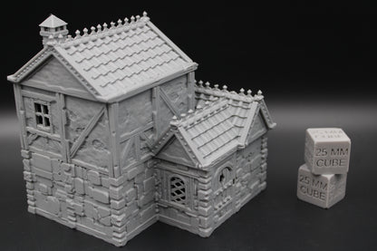 Tabletop Terrain Stone House 12of19 Town City Dnd RPG wargame skirmish 28-32mm