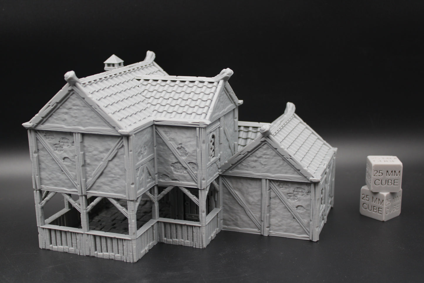 Tabletop Terrain Plaster Cob House 13of19 Town City Dnd RPG wargame skirmish 28-32mm