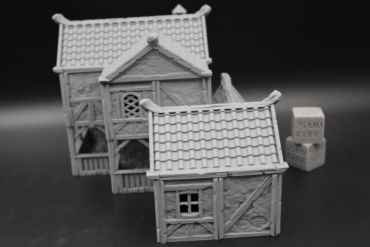 Tabletop Terrain Plaster Cob House 13of19 Town City Dnd RPG wargame skirmish 28-32mm