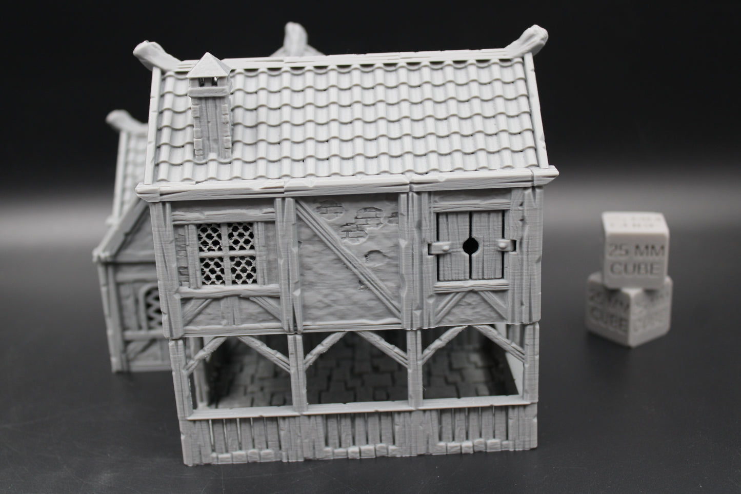 Tabletop Terrain Plaster Cob House 13of19 Town City Dnd RPG wargame skirmish 28-32mm