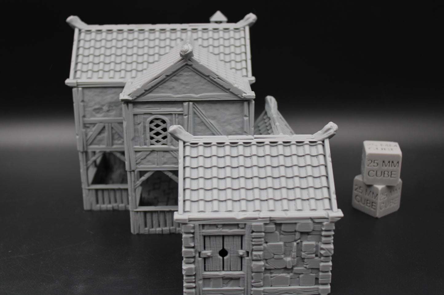 Tabletop Terrain Stone House 13of19 Town City Dnd RPG wargame skirmish 28-32mm