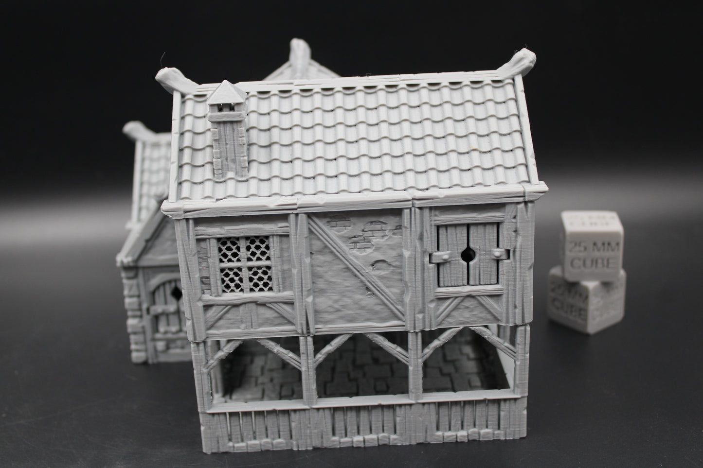 Tabletop Terrain Stone House 13of19 Town City Dnd RPG wargame skirmish 28-32mm