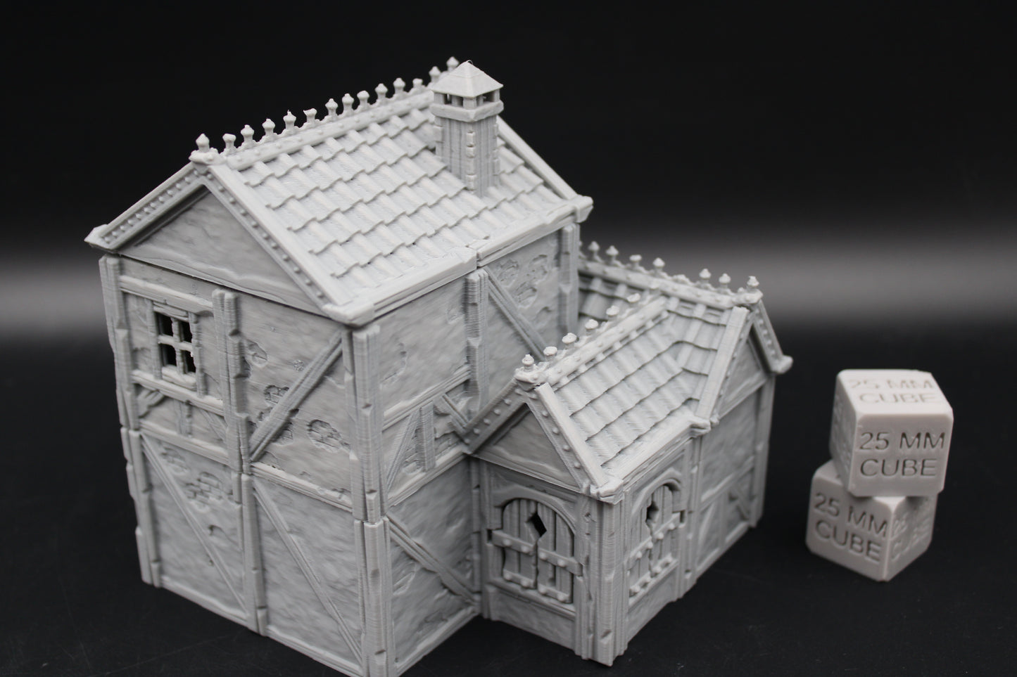 Tabletop Terrain Plaster Cob House 12of19 Town City Dnd RPG wargame skirmish 28-32mm