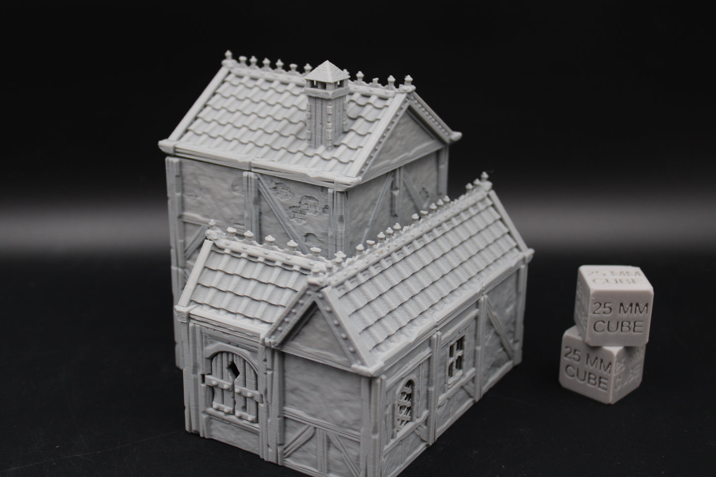 Tabletop Terrain Plaster Cob House 12of19 Town City Dnd RPG wargame skirmish 28-32mm
