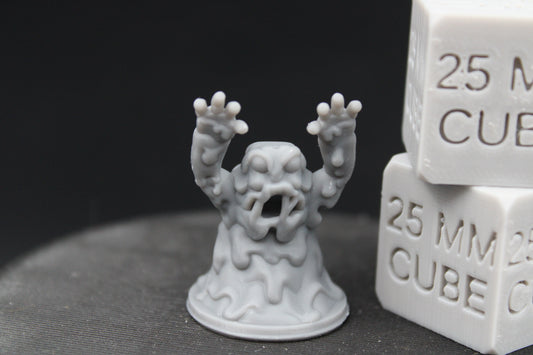 Mud Sludge Snow Water Golem Elemental Monster Creature 28mm 32mm Miniature Dnd RPG Skirmish