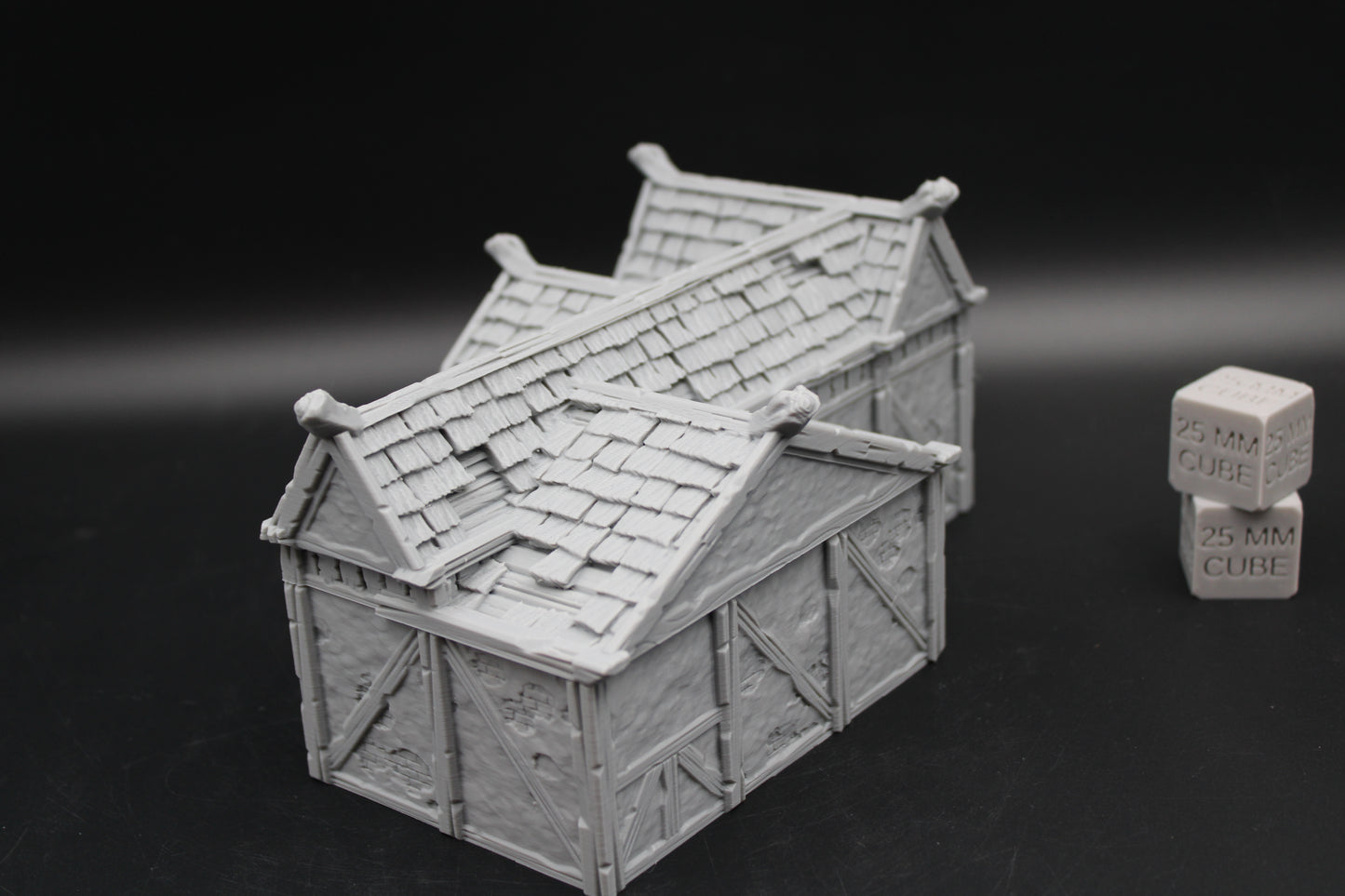 Tabletop Terrain Plaster Cob House 14of19 Town City Dnd RPG wargame skirmish 28-32mm