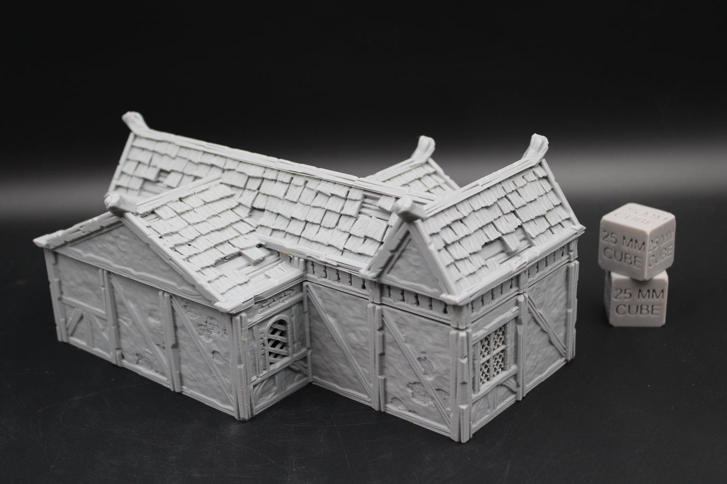 Tabletop Terrain Plaster Cob House 14of19 Town City Dnd RPG wargame skirmish 28-32mm