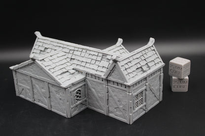 Tabletop Terrain Plaster Cob House 14of19 Town City Dnd RPG wargame skirmish 28-32mm